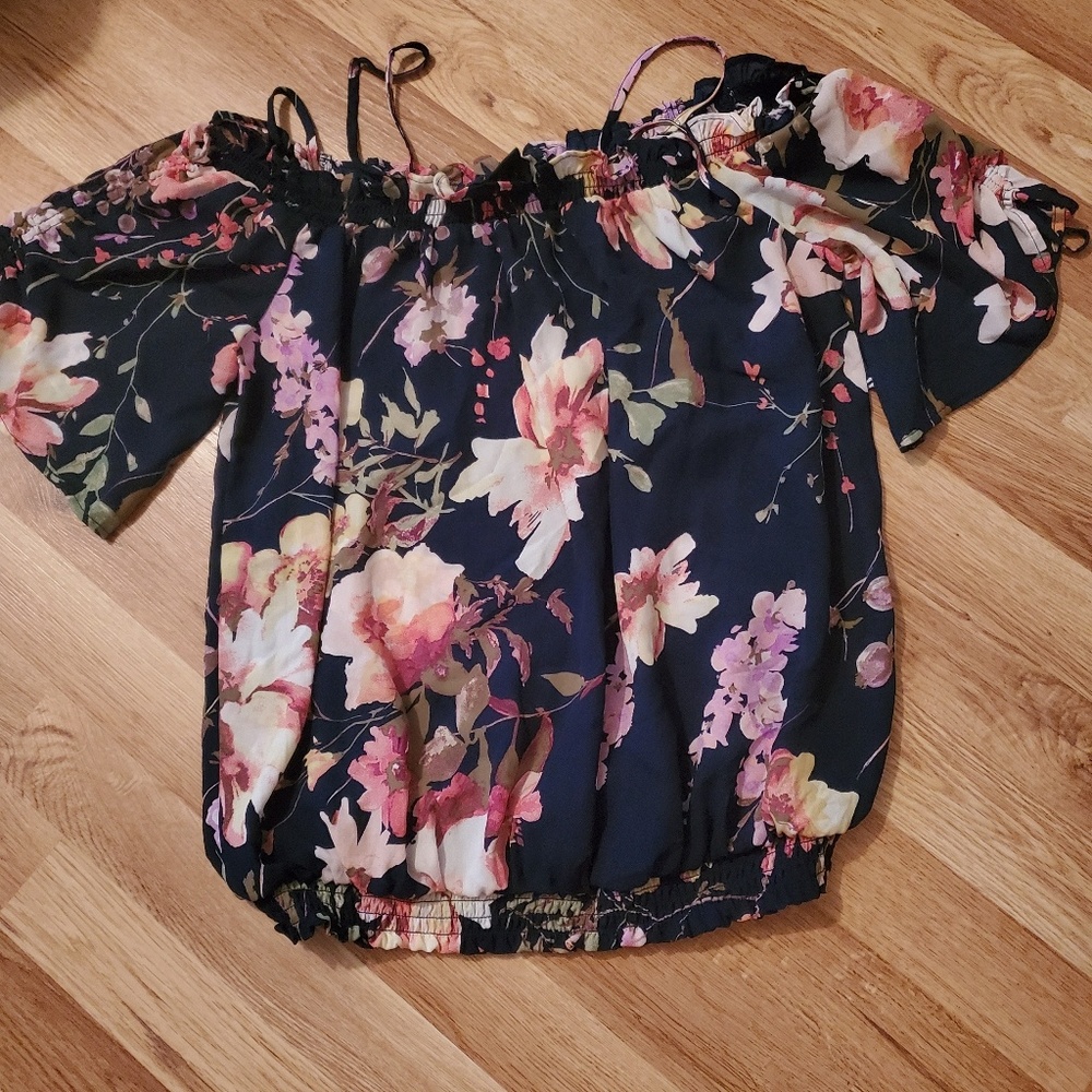 New York and Company off the shoulder top